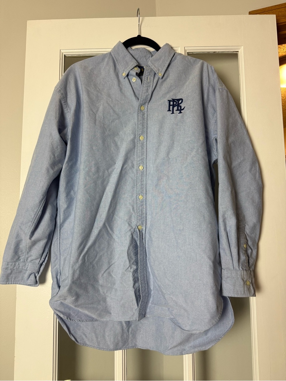 Polo by Ralph Lauren boyfriend fit Light Blue Oxford Button-Down Shirt